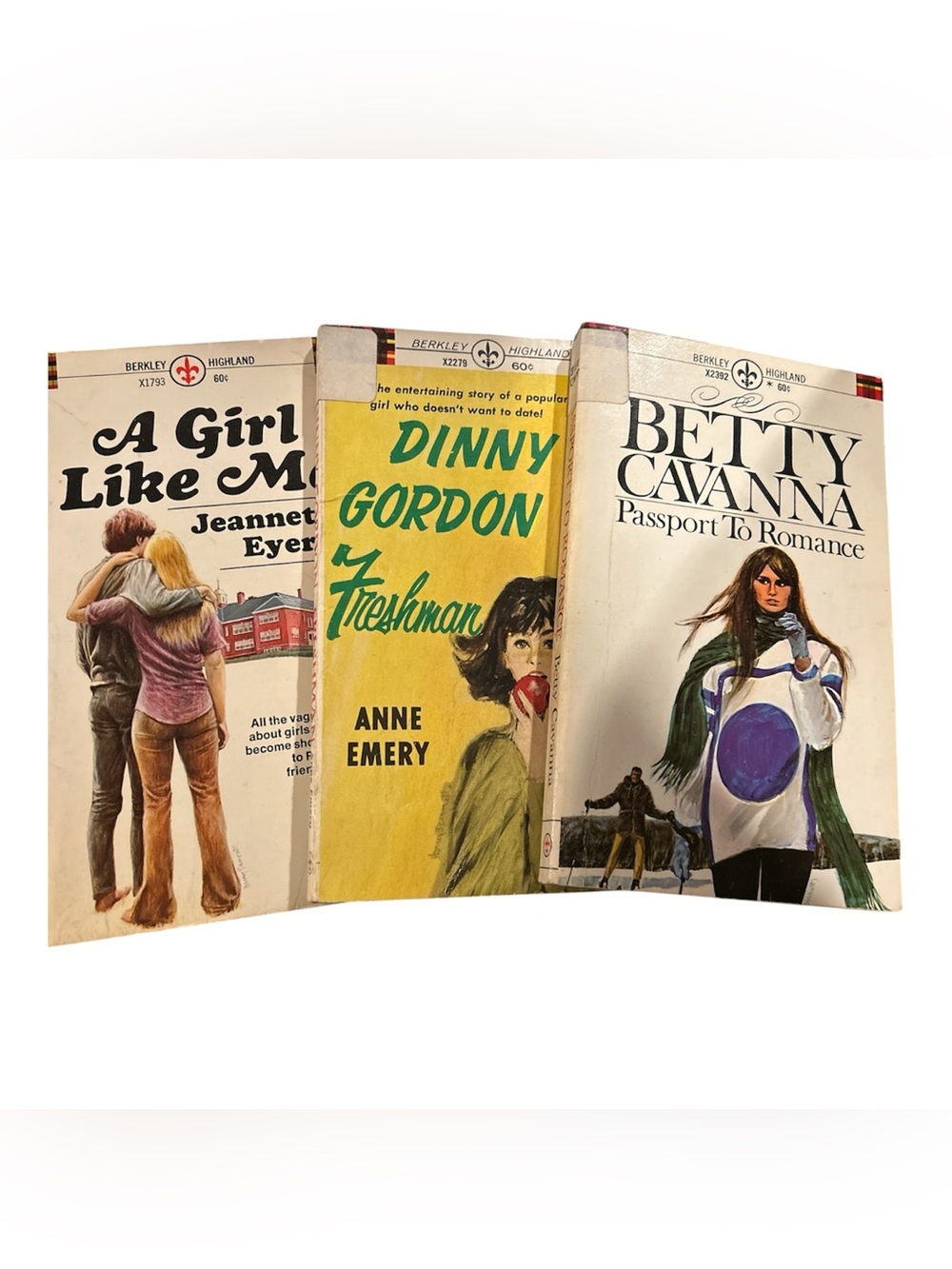 Vintage Teenage-Adult Paperbacks - Betty Cavanna, Dinny Gordon, A Girl Like Me